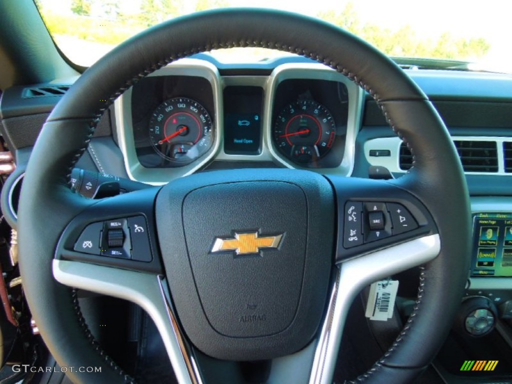 2013 Camaro LT Coupe - Blue Ray Metallic / Black photo #14