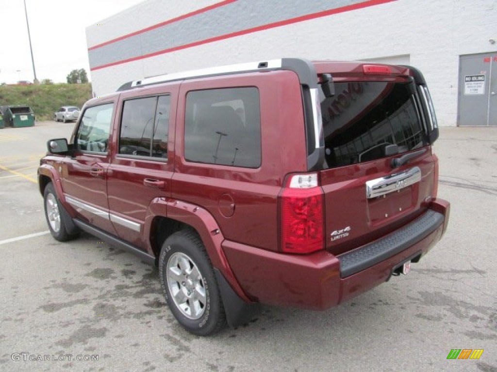 2008 Commander Limited 4x4 - Red Rock Crystal Pearl / Dark Khaki/Light Graystone photo #4