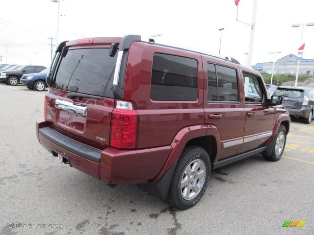2008 Commander Limited 4x4 - Red Rock Crystal Pearl / Dark Khaki/Light Graystone photo #5