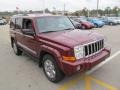 2008 Red Rock Crystal Pearl Jeep Commander Limited 4x4  photo #7