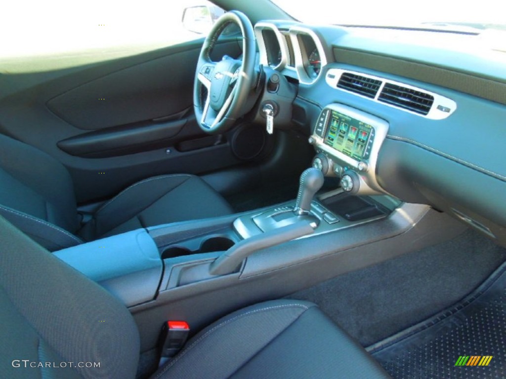 2013 Camaro LT Coupe - Blue Ray Metallic / Black photo #20