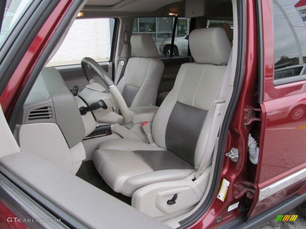 2008 Commander Limited 4x4 - Red Rock Crystal Pearl / Dark Khaki/Light Graystone photo #12