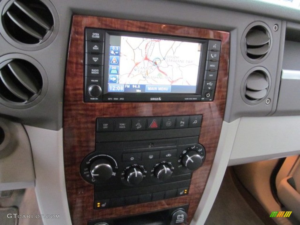 2008 Commander Limited 4x4 - Red Rock Crystal Pearl / Dark Khaki/Light Graystone photo #14