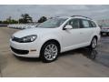 Candy White - Jetta TDI SportWagen Photo No. 1