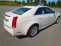 2013 White Diamond Tricoat Cadillac CTS 3.6 Sedan  photo #6