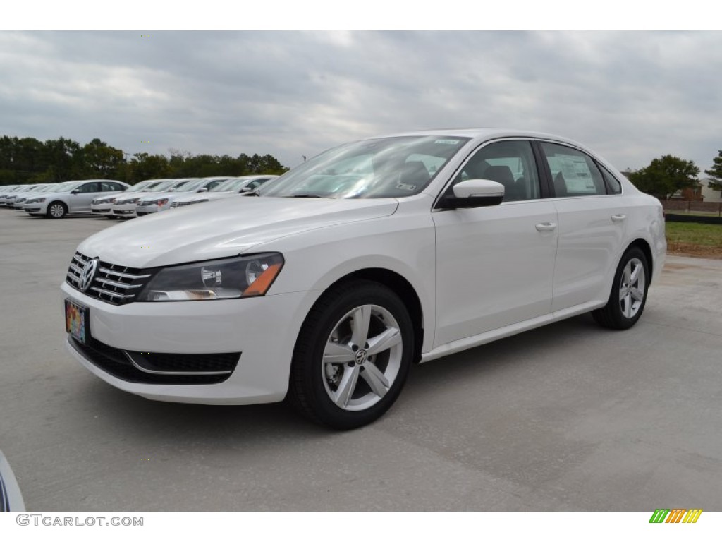 2013 Passat TDI SE - Candy White / Titan Black photo #1