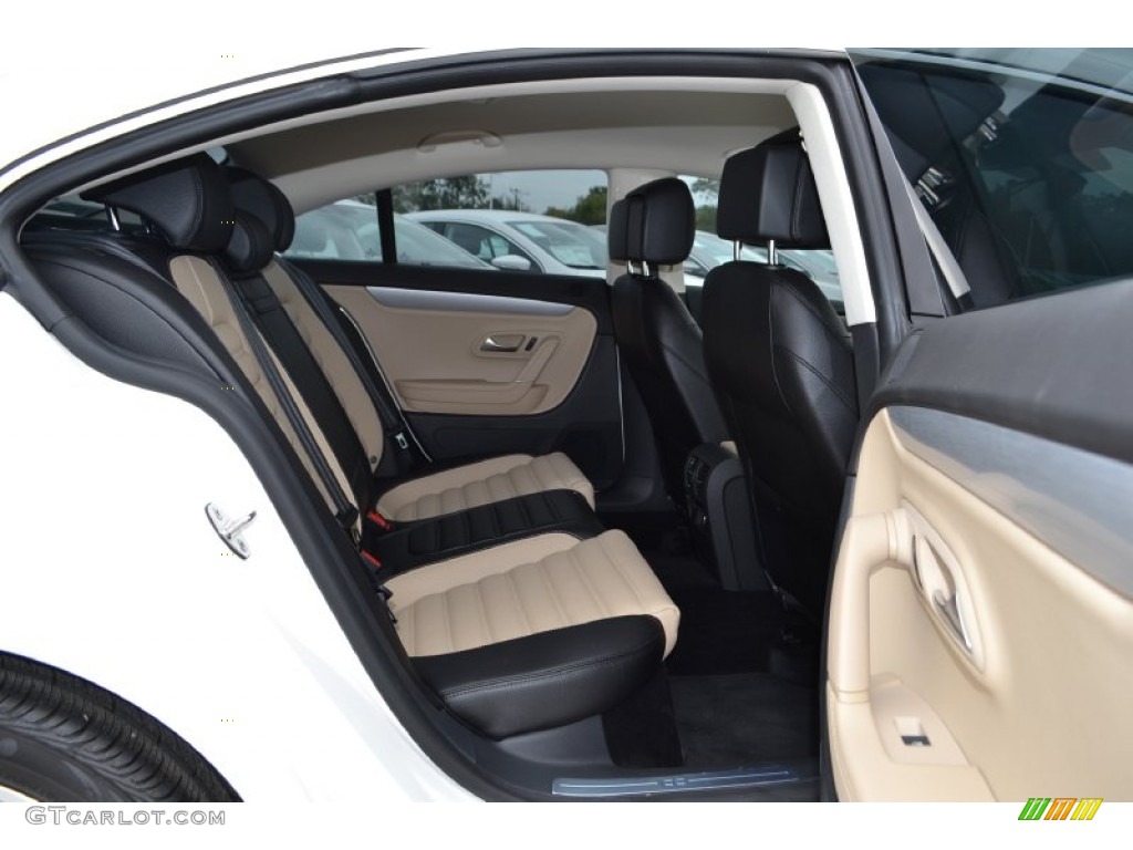 2013 Volkswagen CC Sport Rear Seat Photo #71999676