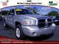 Bright Silver Metallic 2007 Dodge Dakota SLT Quad Cab
