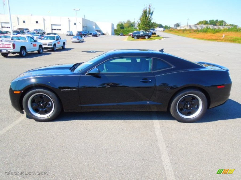 Black 2013 Chevrolet Camaro LS Coupe Exterior Photo #71999880