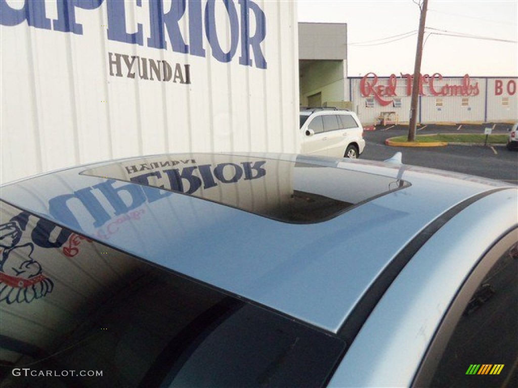 2013 Elantra Coupe SE - Blue Sky Metallic / Gray photo #5