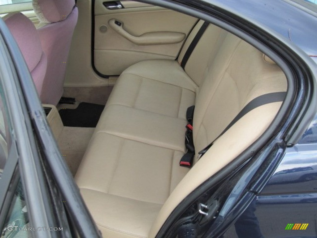2000 3 Series 323i Sedan - Orient Blue Metallic / Sand photo #11
