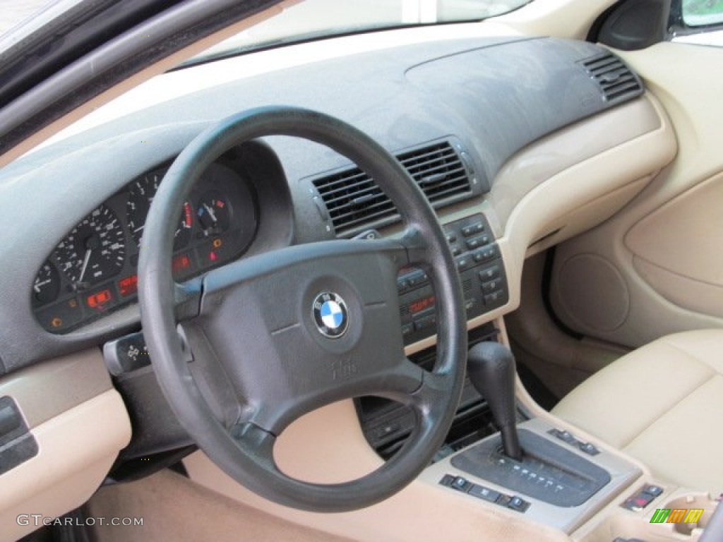 2000 3 Series 323i Sedan - Orient Blue Metallic / Sand photo #12