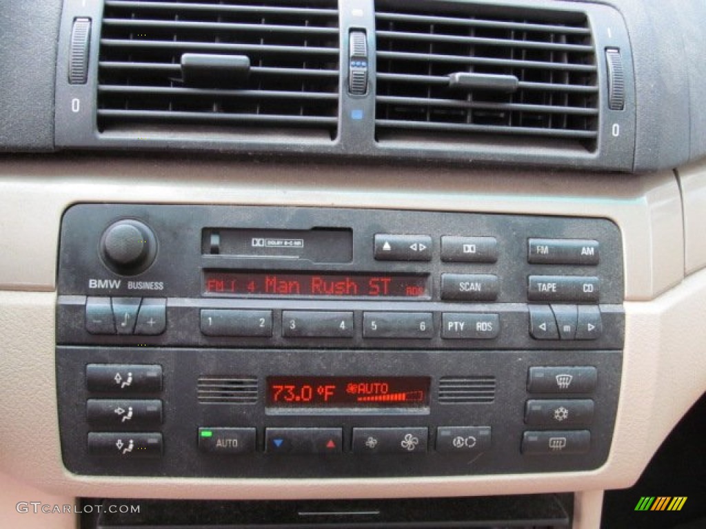 2000 3 Series 323i Sedan - Orient Blue Metallic / Sand photo #14