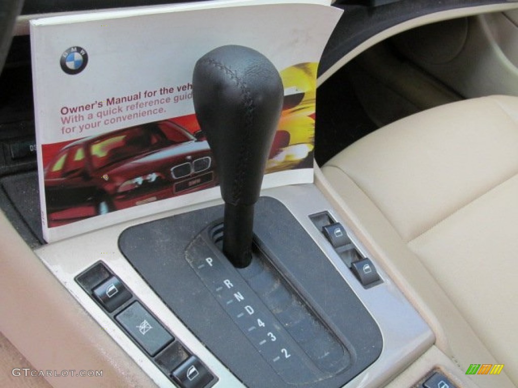 2000 3 Series 323i Sedan - Orient Blue Metallic / Sand photo #15