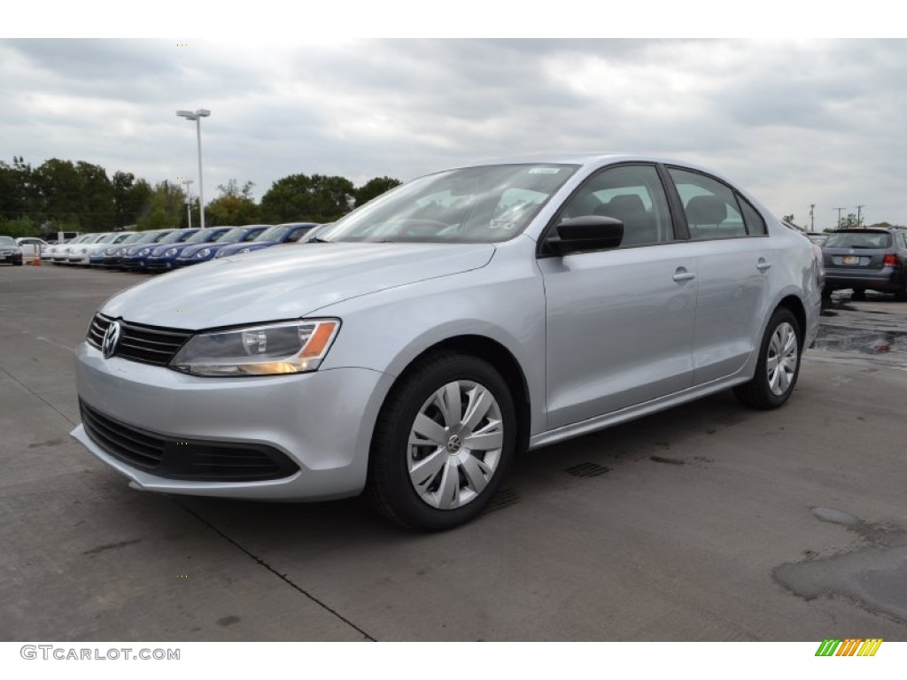 2013 Jetta S Sedan - Reflex Silver Metallic / Titan Black photo #1