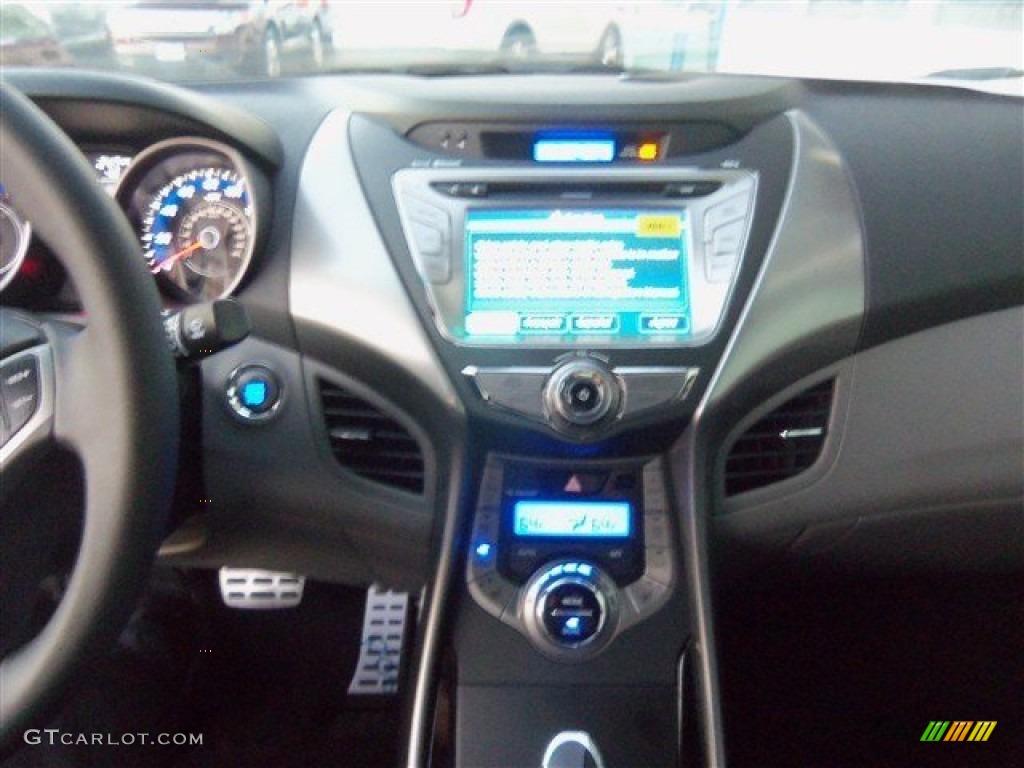 2013 Elantra Coupe SE - Blue Sky Metallic / Gray photo #16