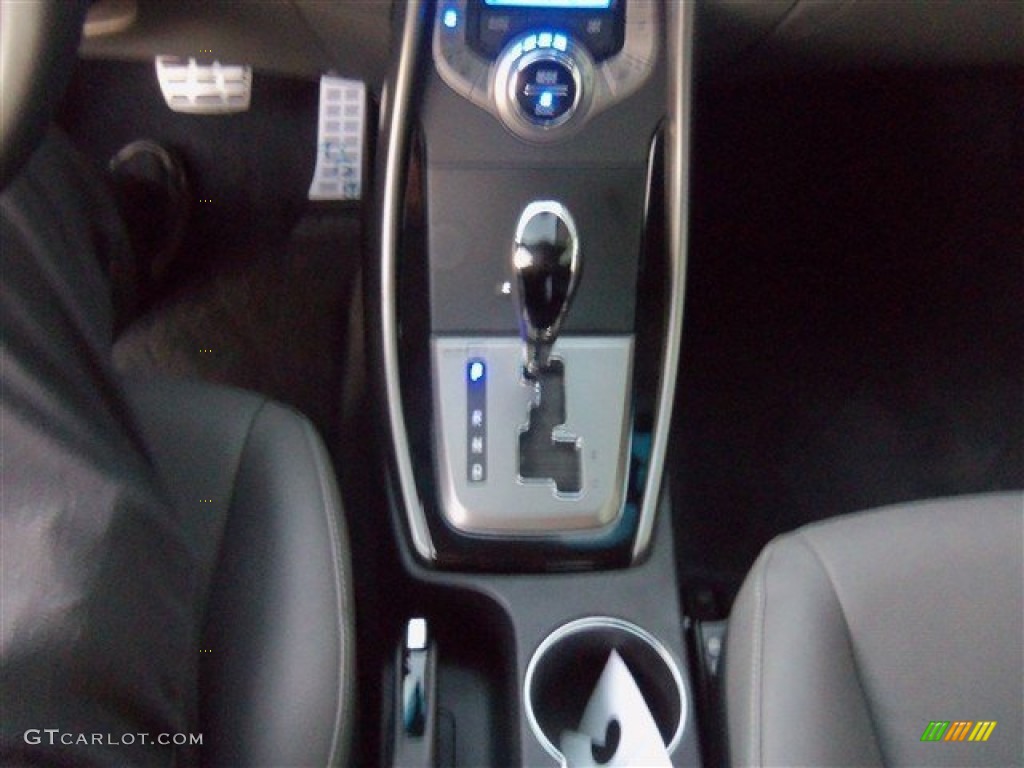 2013 Elantra Coupe SE - Blue Sky Metallic / Gray photo #17