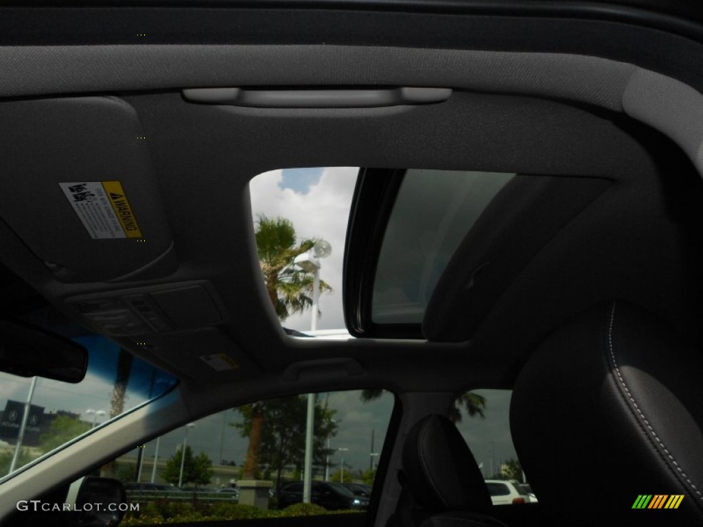 2012 TSX Technology Sedan - Bellanova White Pearl / Ebony photo #23