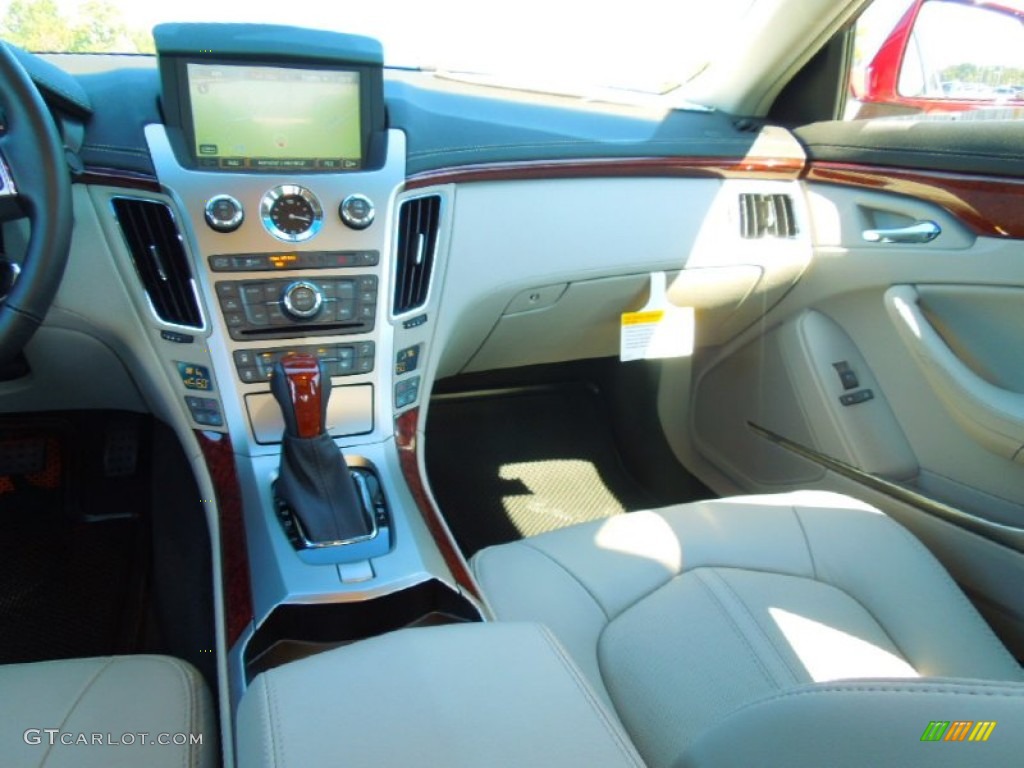 2012 CTS 3.6 Sedan - Crystal Red Tintcoat / Cashmere/Cocoa photo #21