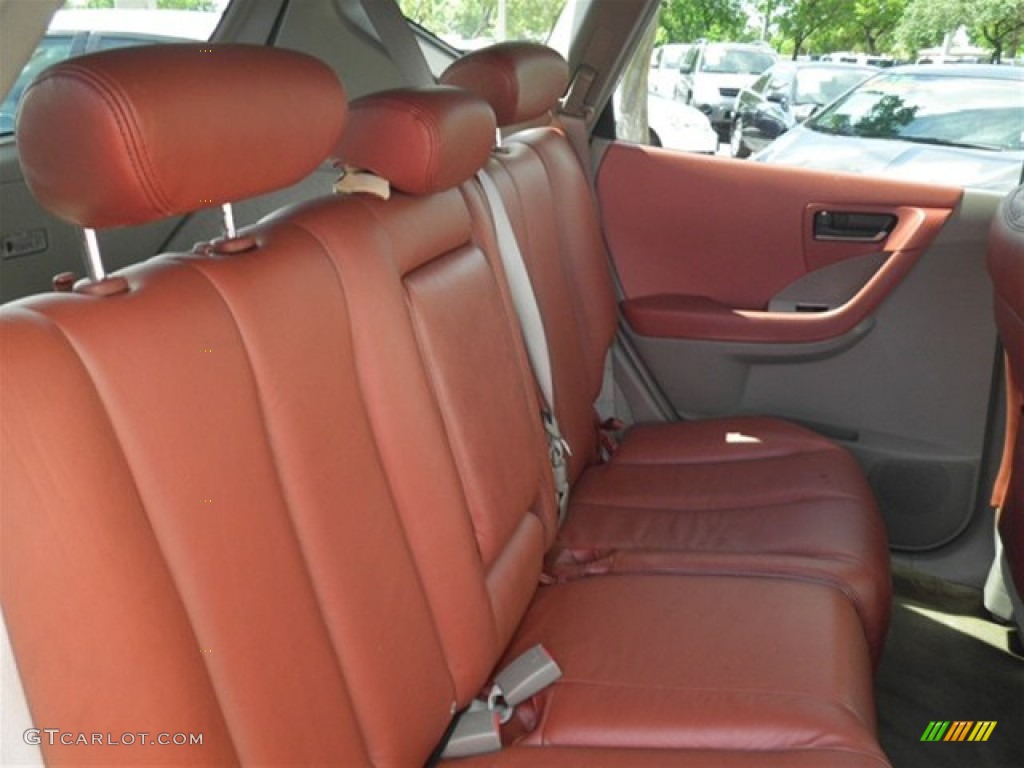 2005 Nissan Murano SL Rear Seat Photo #72001932