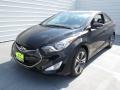 Black Noir Pearl - Elantra Coupe SE Photo No. 6