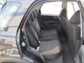 2009 Suzuki SX4 Black Interior Rear Seat Photo