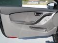 Gray 2013 Hyundai Elantra Coupe SE Door Panel