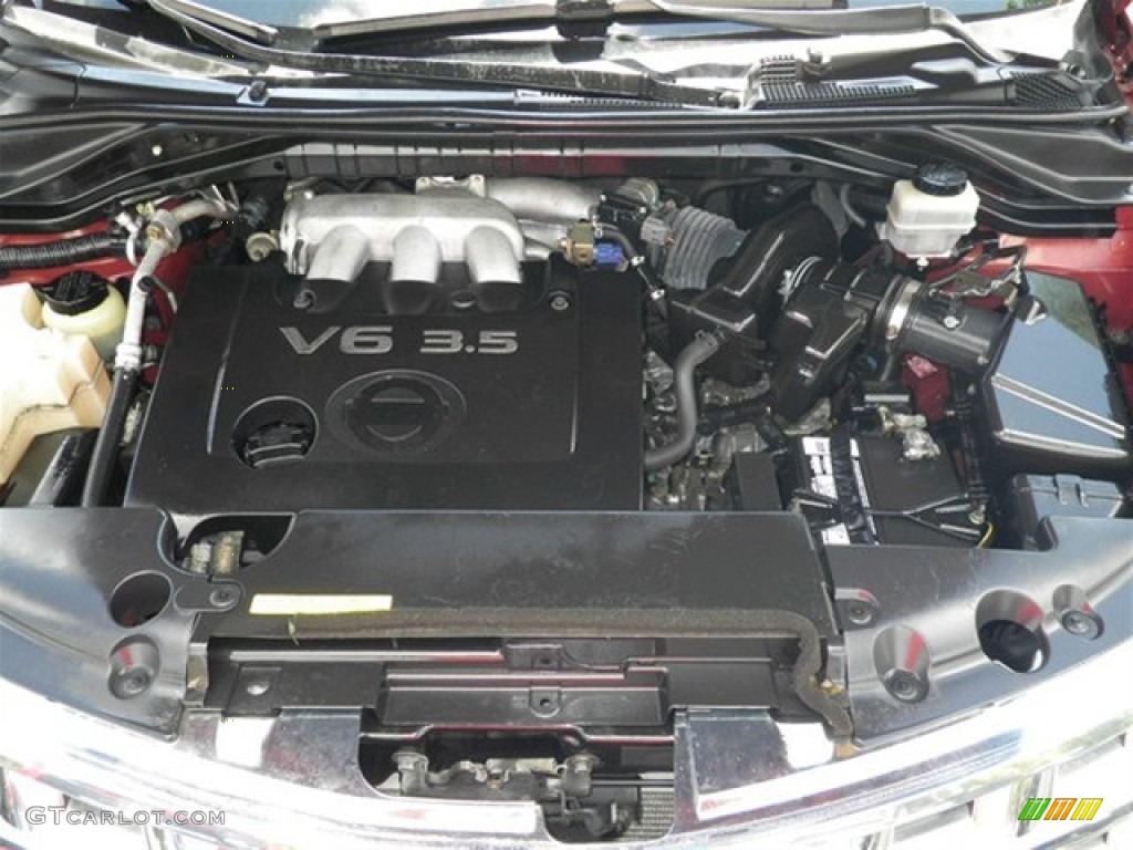 2005 Nissan Murano SL Engine Photos