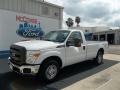 2012 Oxford White Ford F250 Super Duty XL Regular Cab  photo #1