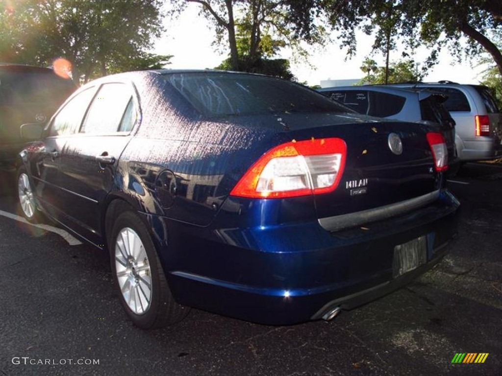 2006 Milan V6 Premier - Dark Blue Pearl Metallic / Camel photo #3