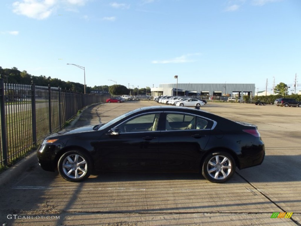 Crystal Black Pearl 2013 Acura TL Technology Exterior Photo #72003411