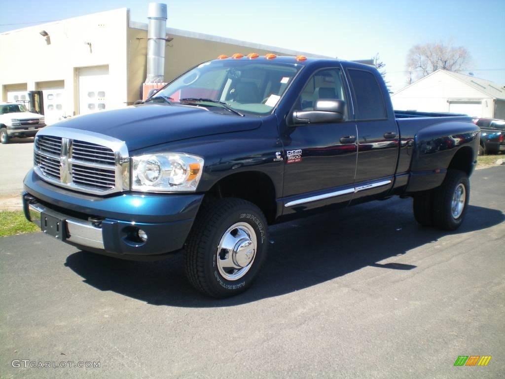 Patriot Blue Pearl Dodge Ram 3500