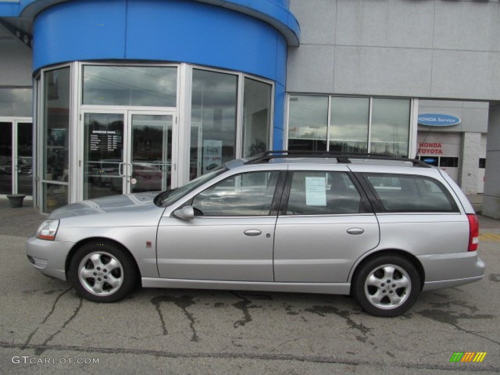 Bright Silver 2003 Saturn L Series LW300 Wagon Exterior Photo #72004848