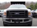 Oxford White - F550 Super Duty XL SuperCab Chassis 4x4 Dump Truck Photo No. 2