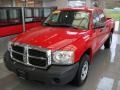 Flame Red - Dakota ST Quad Cab 4x4 Photo No. 1
