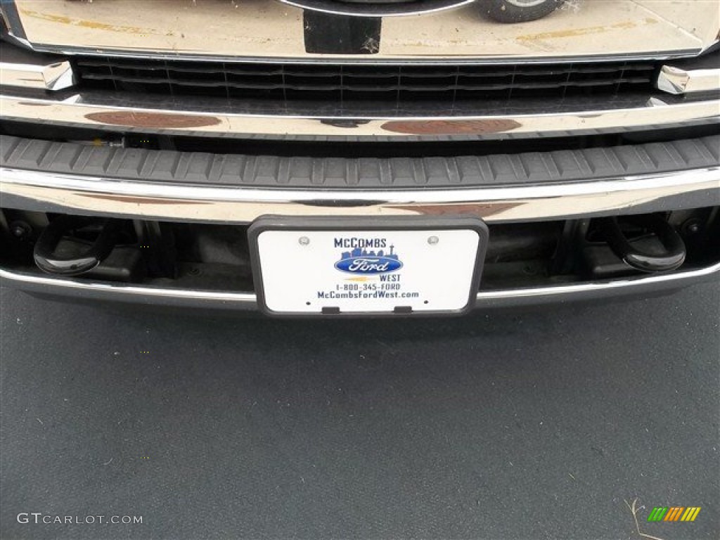 2012 F250 Super Duty XLT SuperCab - Ingot Silver Metallic / Steel photo #19