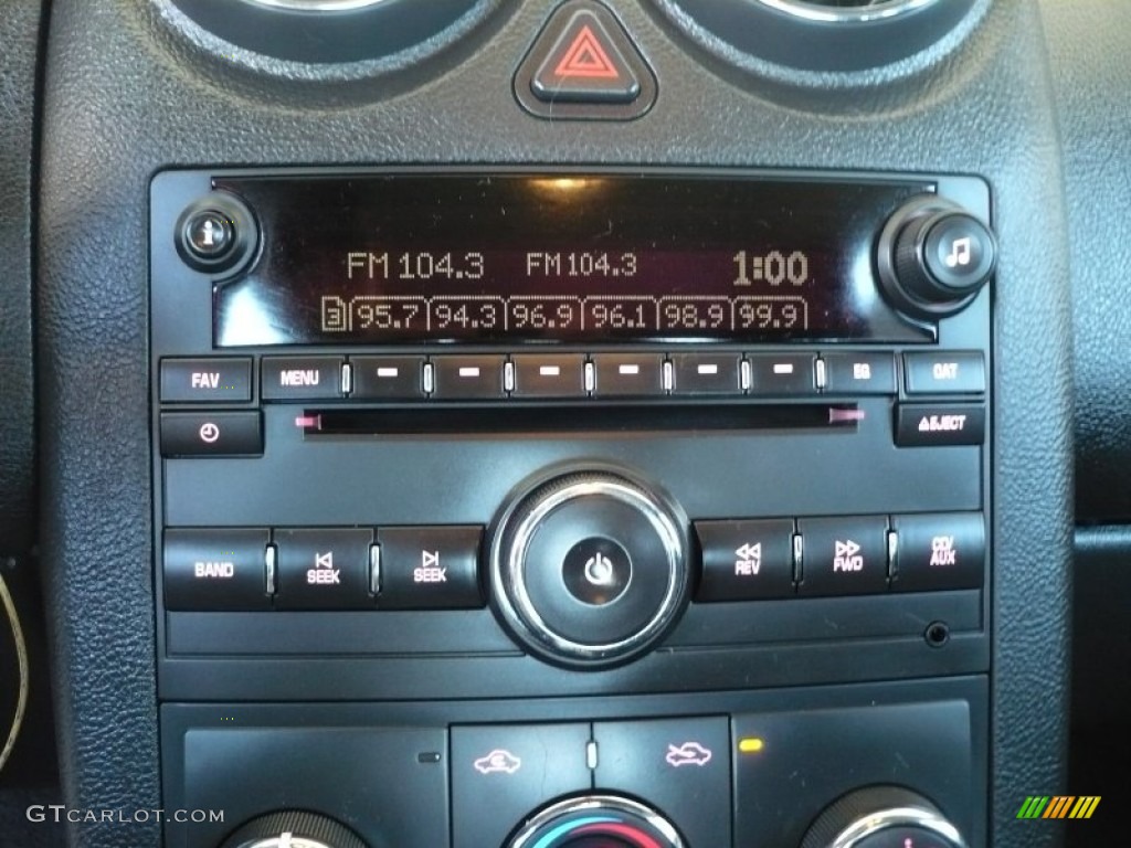 2010 Pontiac G6 Sedan Audio System Photo #72007140