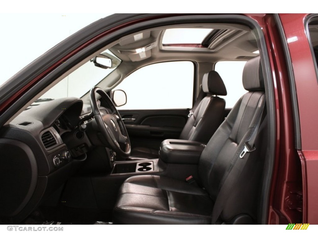 2008 Avalanche Z71 4x4 - Deep Ruby Red Metallic / Ebony photo #6