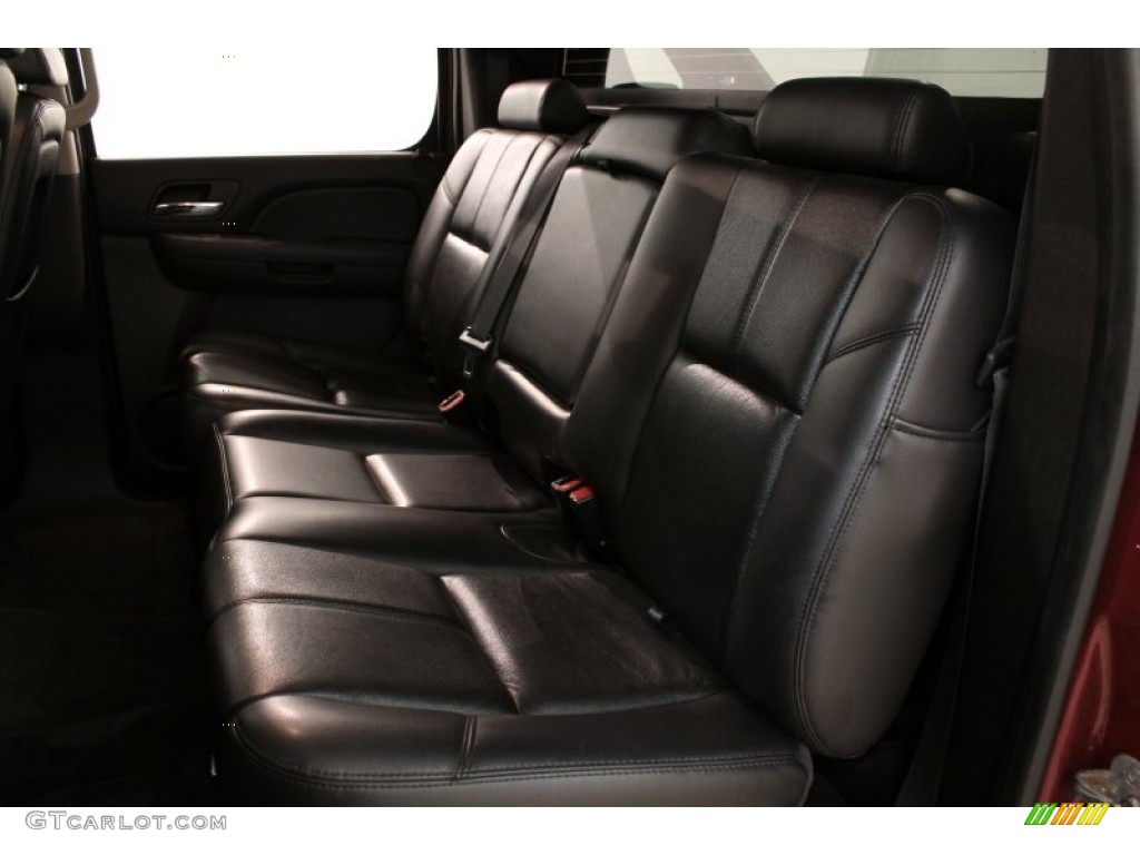2008 Avalanche Z71 4x4 - Deep Ruby Red Metallic / Ebony photo #16