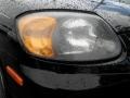 Ebony Black - Accent GLS Coupe Photo No. 3
