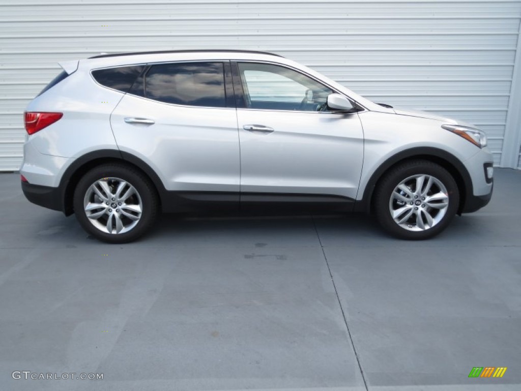 Moonstone Silver 2013 Hyundai Santa Fe Sport 2.0T Exterior Photo #72008769