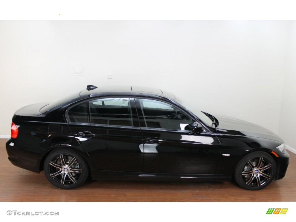 2011 3 Series 335d Sedan - Jet Black / Black photo #5