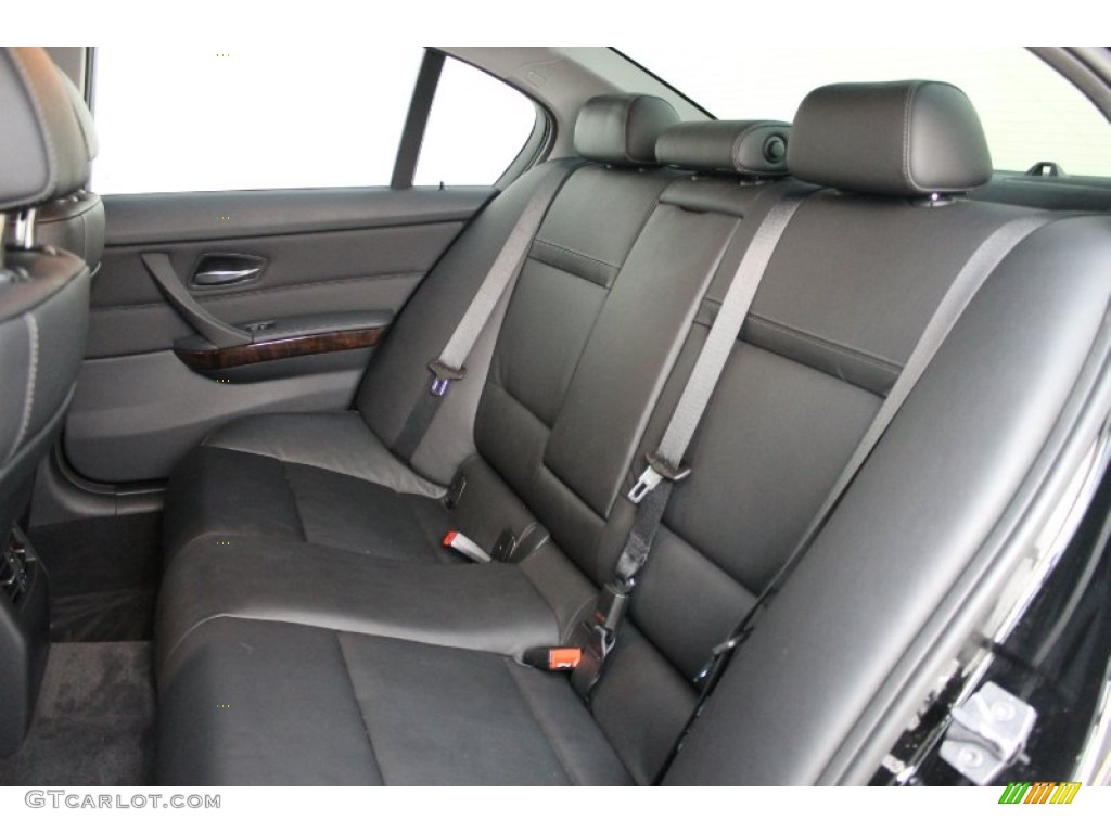 2011 BMW 3 Series 335d Sedan Rear Seat Photo #72009261