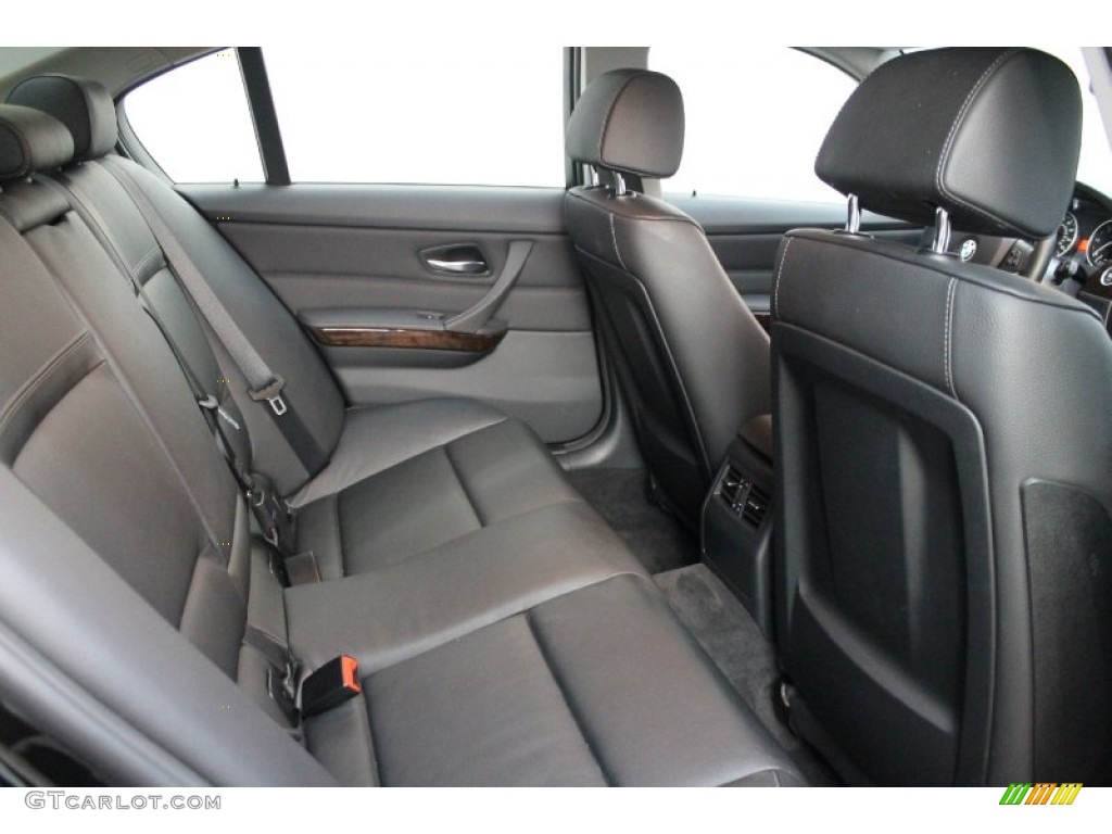 2011 3 Series 335d Sedan - Jet Black / Black photo #21
