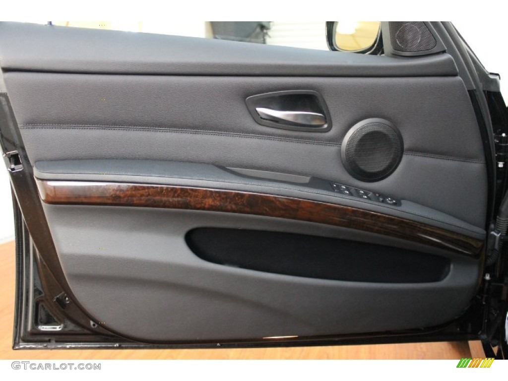 2011 3 Series 335d Sedan - Jet Black / Black photo #23