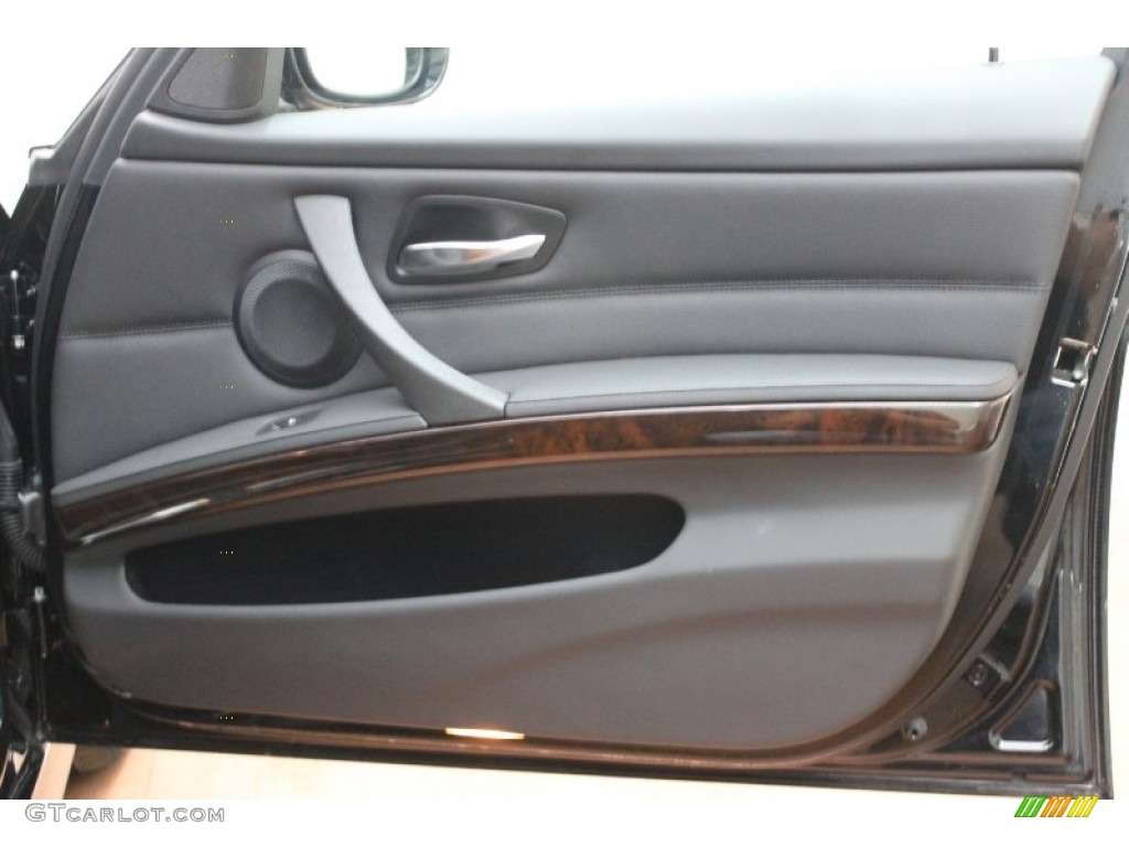 2011 3 Series 335d Sedan - Jet Black / Black photo #24