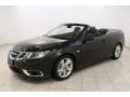 Jet Black Metallic 2010 Saab 9-3 Aero Convertible Exterior