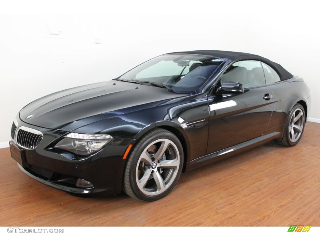 Black Sapphire Metallic 2010 BMW 6 Series 650i Convertible Exterior Photo #72009764