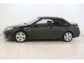Jet Black Metallic 2010 Saab 9-3 Aero Convertible Exterior