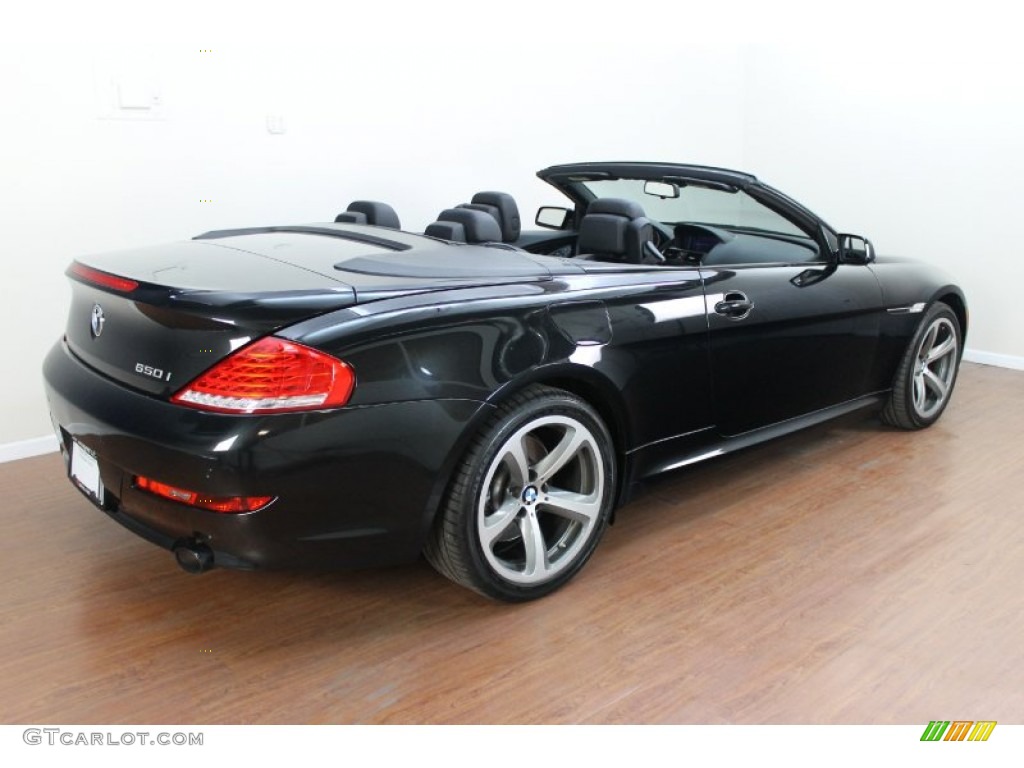 Black Sapphire Metallic 2010 BMW 6 Series 650i Convertible Exterior Photo #72009834